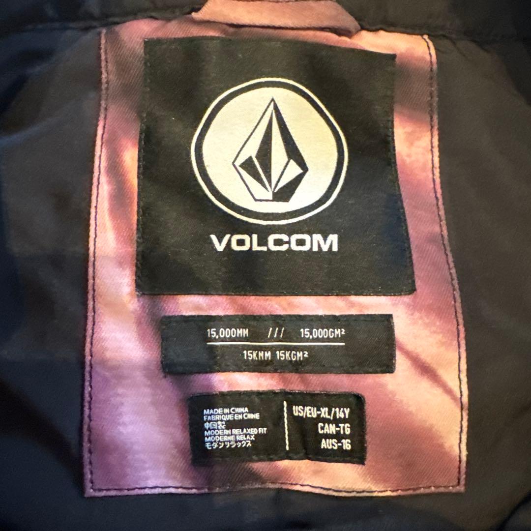 volcomボルコム　ジュニア　ビブパンツXL