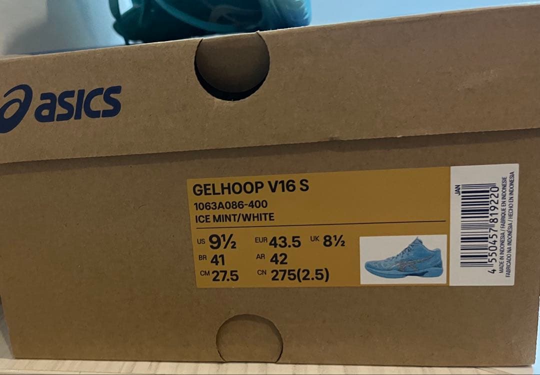 【海外限定】asics GEL HOOP V16 s ゲルフープ GELHOOP