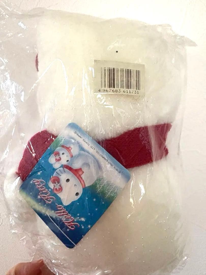 タグ付き・未使用】2000年 冬限定 雪だるまキティ ご当地 レア ぬいぐるみ