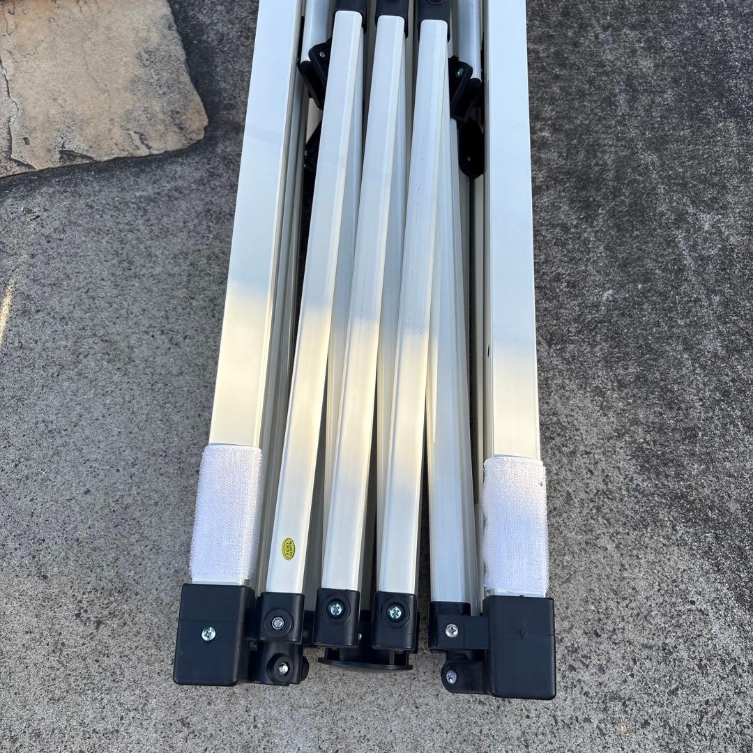 美品 FIELDOOR タープテント オレンジ トップカバー付き♪