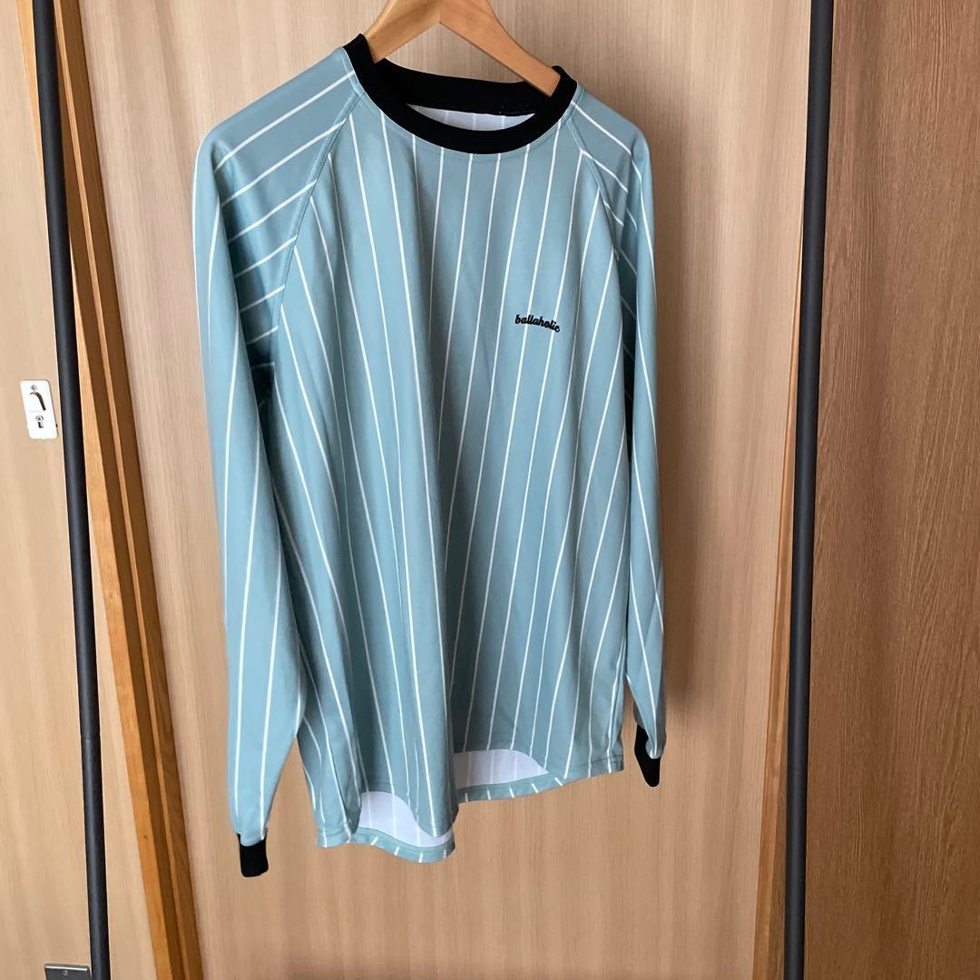 ウェア ballaholic Stripe Cool Long Tee