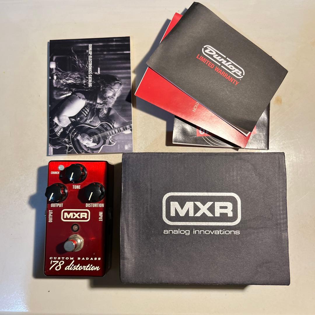 MXR CUSTOM BADASS ‘78 distortion