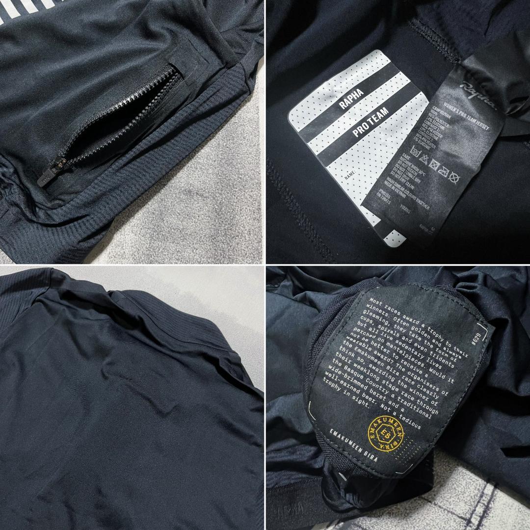 新品 Rapha ウィメンズ プロチーム ジャージ 半袖 ブラック Sサイズ