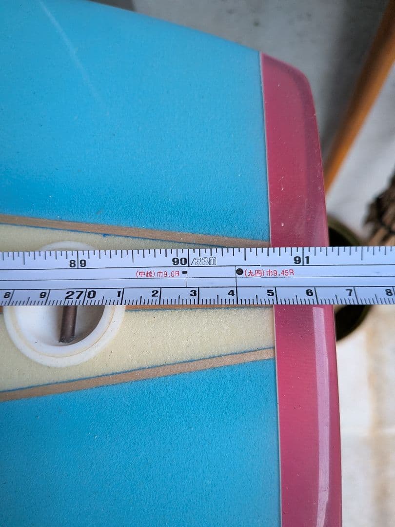 ロングボード 9.1 オーストラリア使用頻度少　傷2か所　引取限定