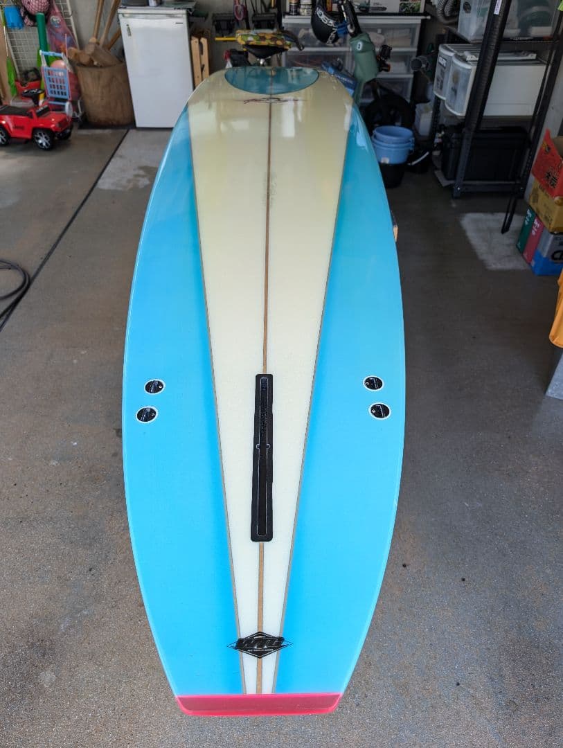 ロングボード 9.1 オーストラリア使用頻度少　傷2か所　引取限定