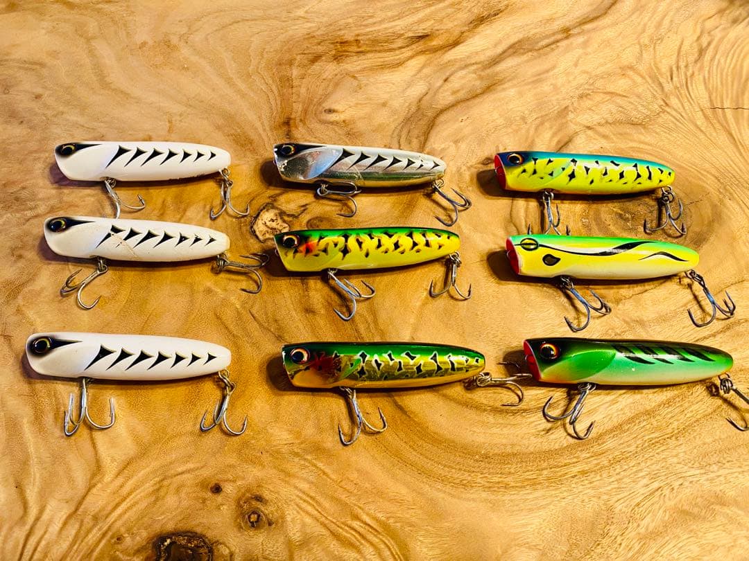 デュエル サイドポッパー DP 9個まとめ売り 田辺哲男 DUEL 廃盤希少