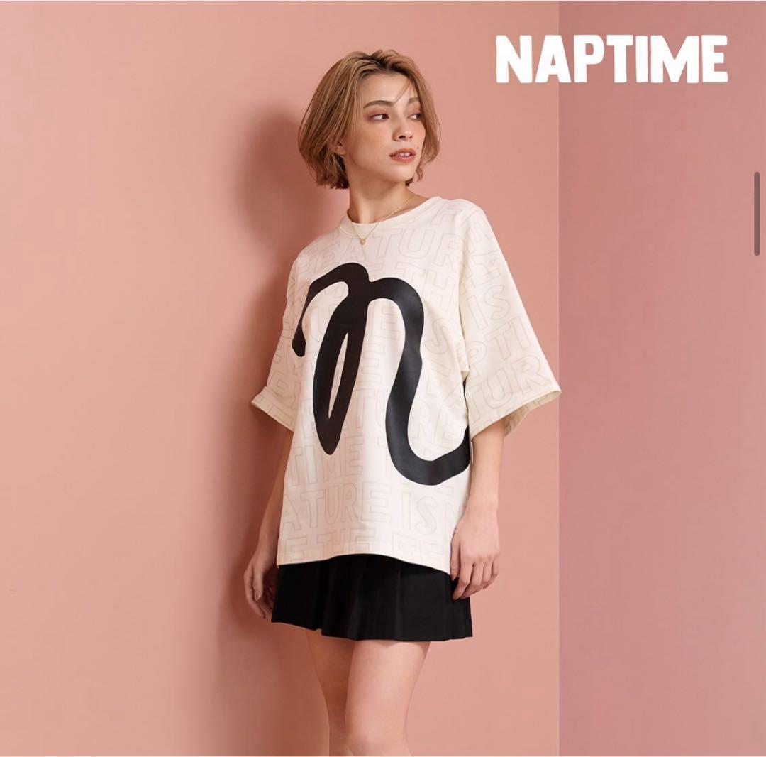 ナップタイム　naptime. Nissy 西島隆弘　総柄　Tシャツ