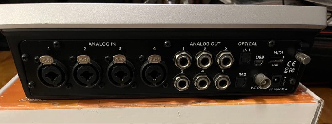 値下げ　Apogee Quartet オーディオインターフェイス