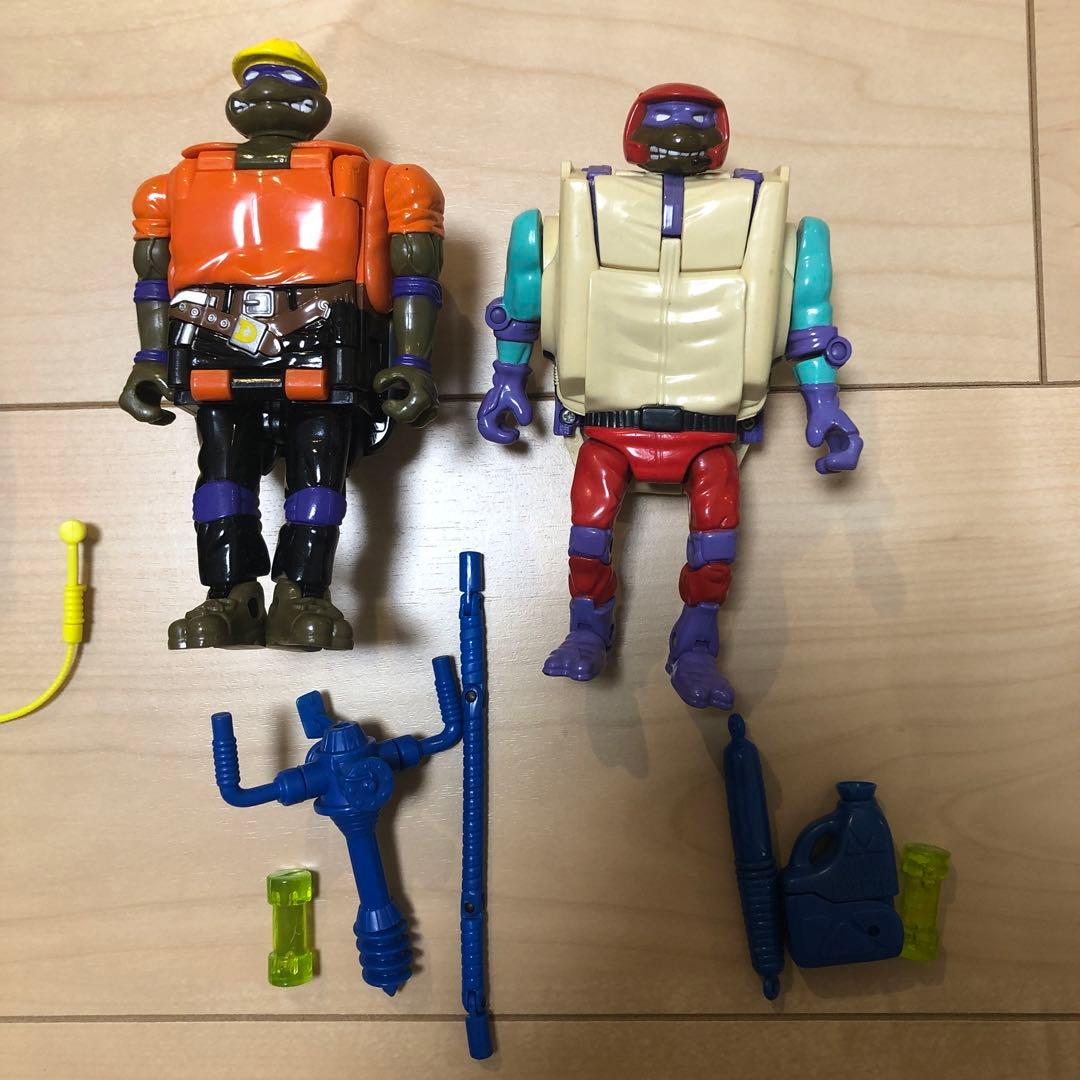 ミュータントタートルズ フィギュア 4体セット　マシンフィギュア