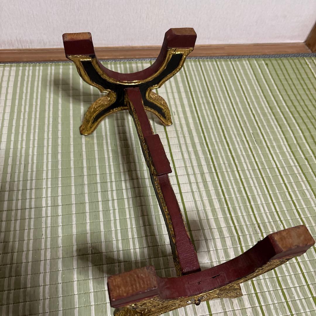 ビルマの竪琴 ミャンマー 伝統楽器 弦楽器 民族楽器　海外琴　ハープ　インテリア