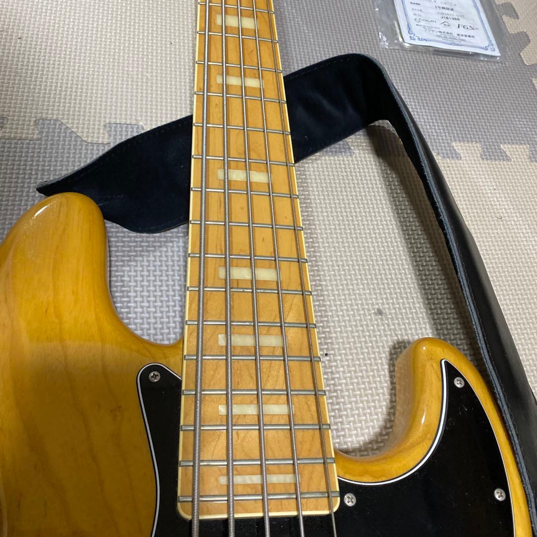 FGN フジゲン 5弦 NJB101V-VNT Neo Classic アッシュ