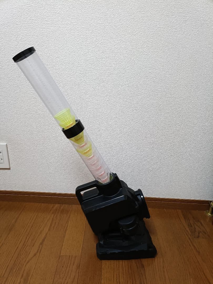 シャトル　ハネ打ち　バッティング練習マシーン　電源アダプター・追加ハネあり