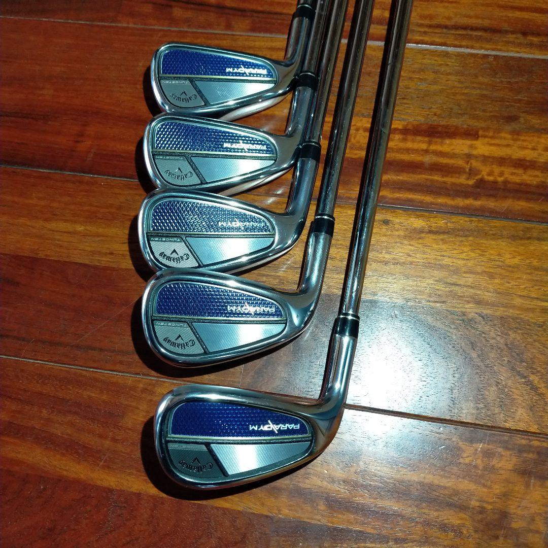 【Callaway】パラダイム アイアンセット 5本 　レフティ