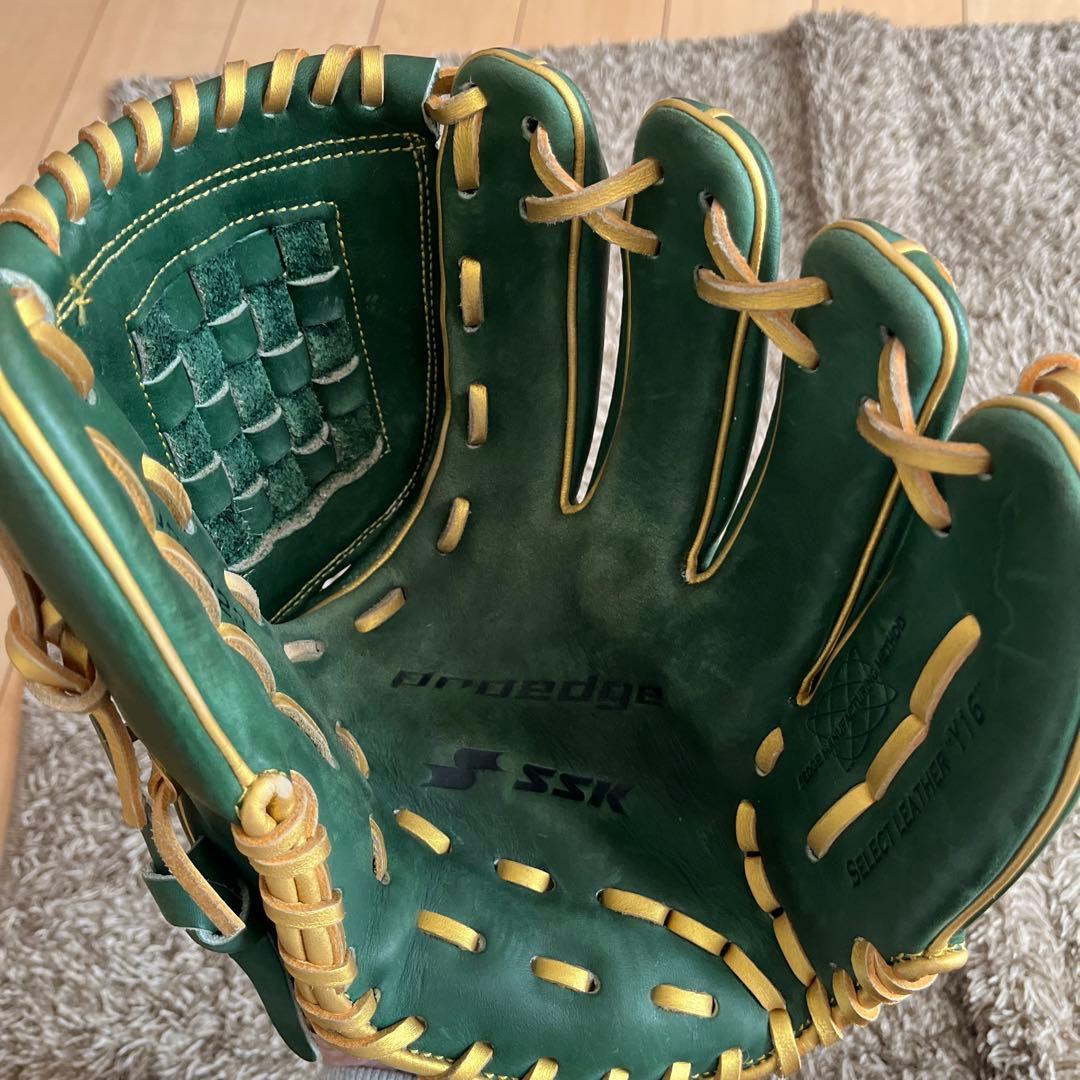 SSK 軟式グローブ 緑色