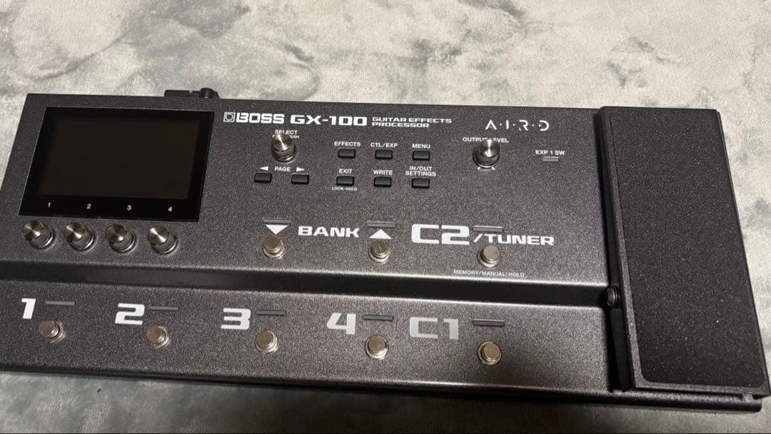 BOSS GX-100 ギターエフェクター　BT-DUAL付き