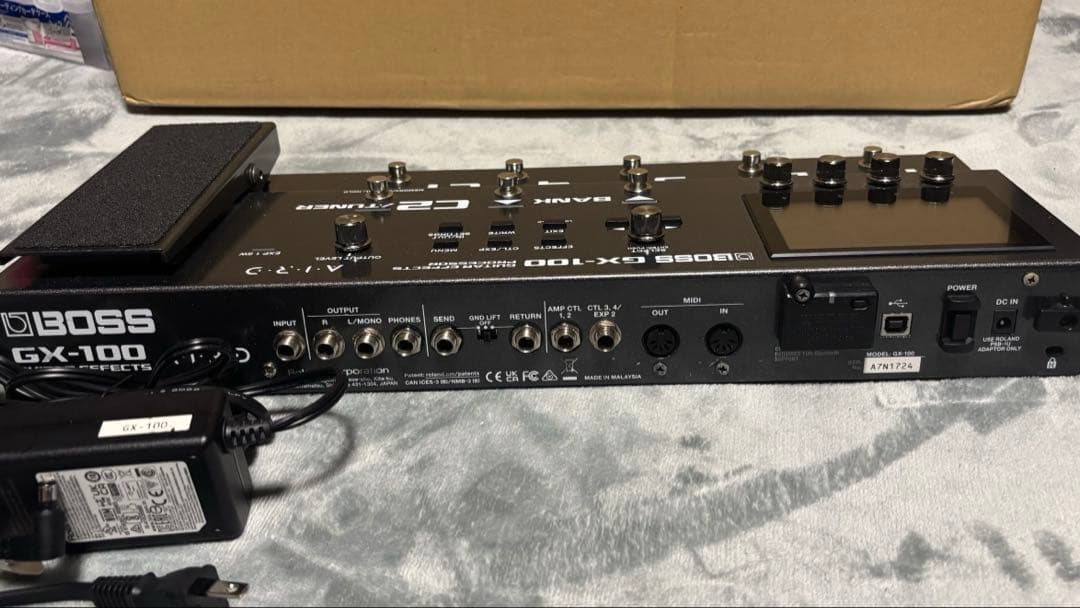 BOSS GX-100 ギターエフェクター　BT-DUAL付き