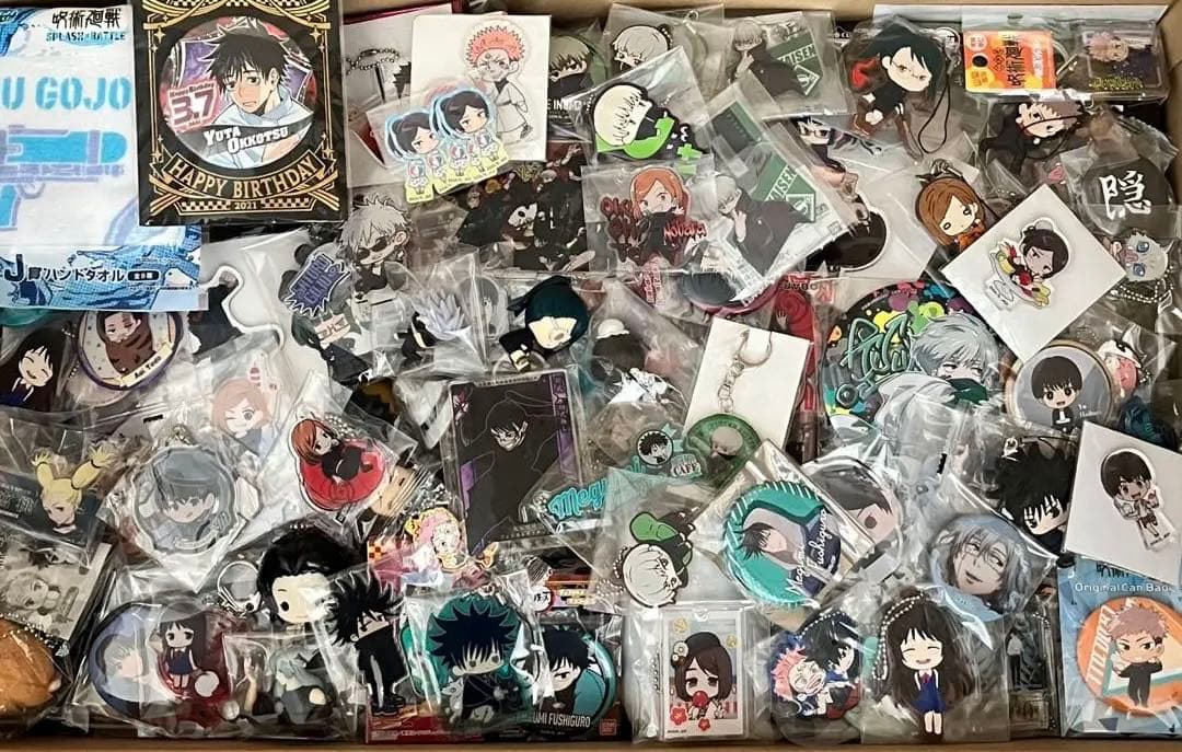 アニメグッズ 鬼滅の刃 呪術廻戦 ONE PIECE 1000個以上 まとめ売り
