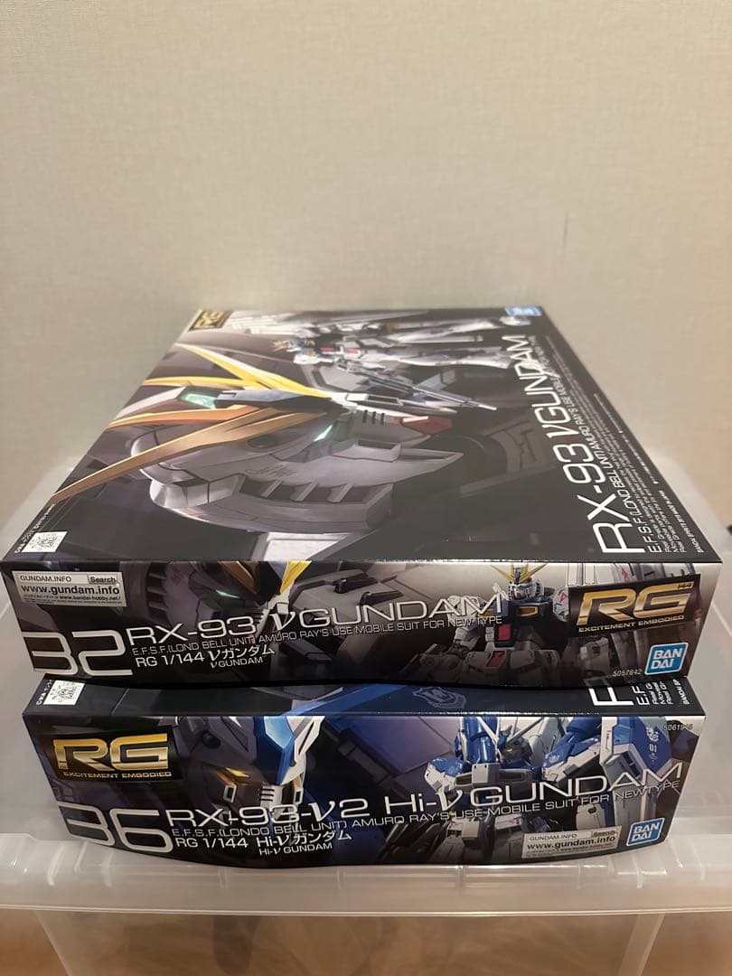 RG νガンダム Hi-νガンダム セット