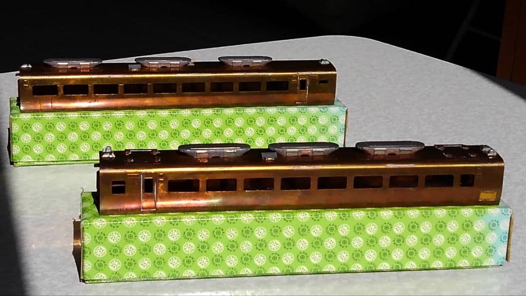 未塗装完成車体 カワイモデル 151系 12両セット