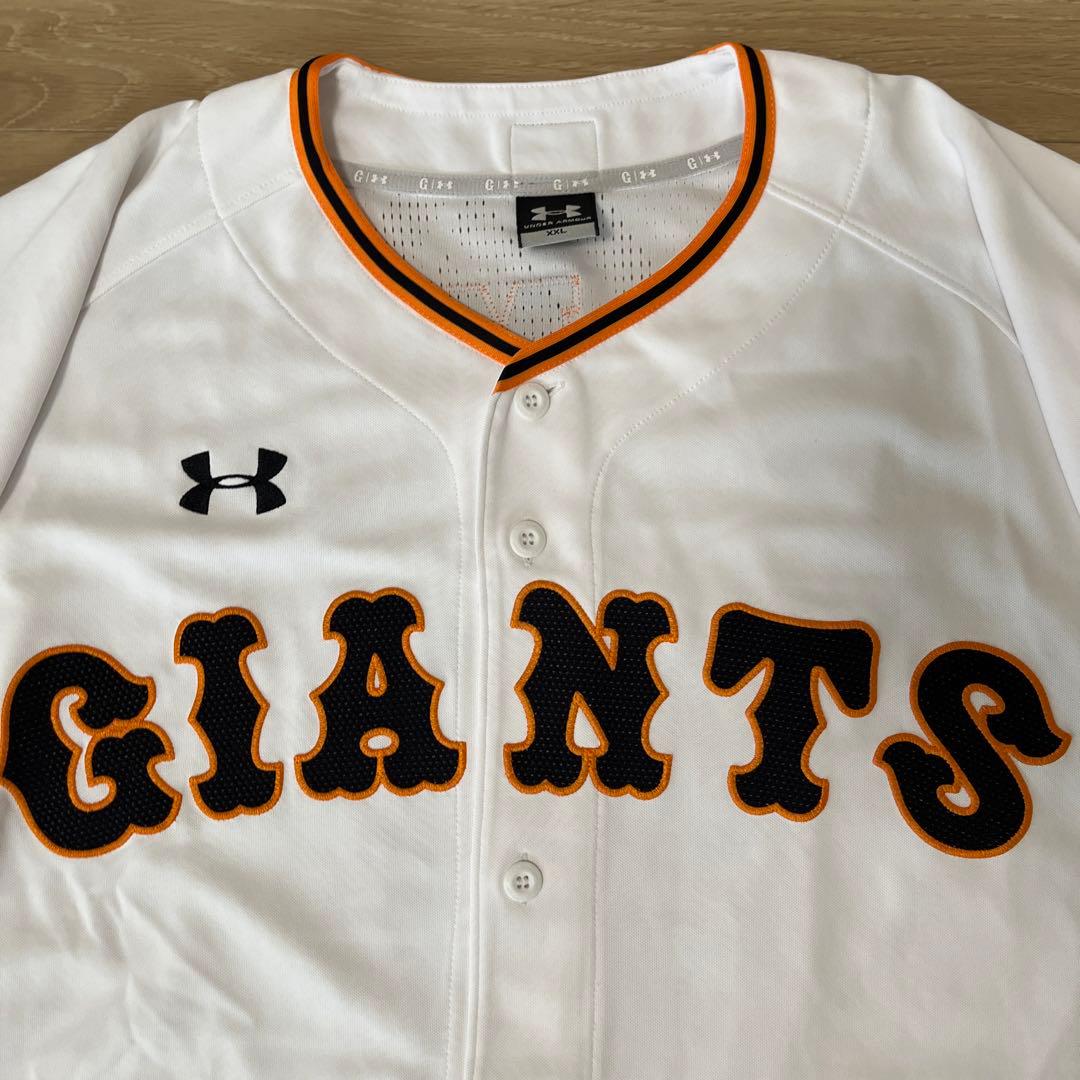 読売ジャイアンツ巨人　アンダーアーマーホームユニフォーム　プロコレ　亀井