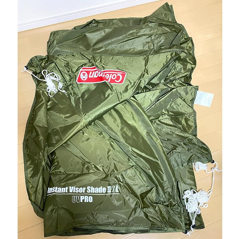 【美品】インスタントバイザーシェードⅡ/L オリーブ 専用サイドウォール付き