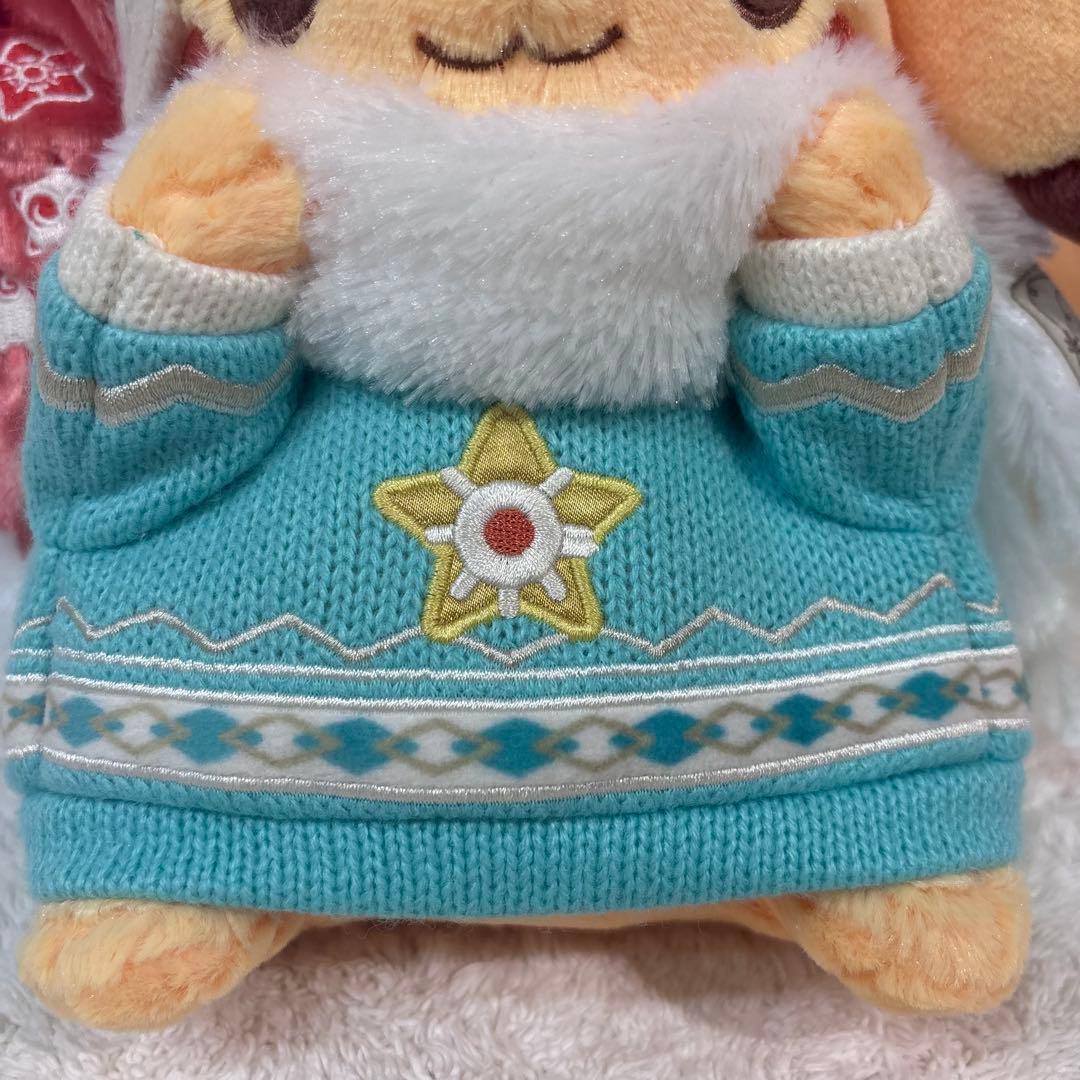 美品　ポケモン クリスマス ぬいぐるみ ピカチュウ Heartwarming