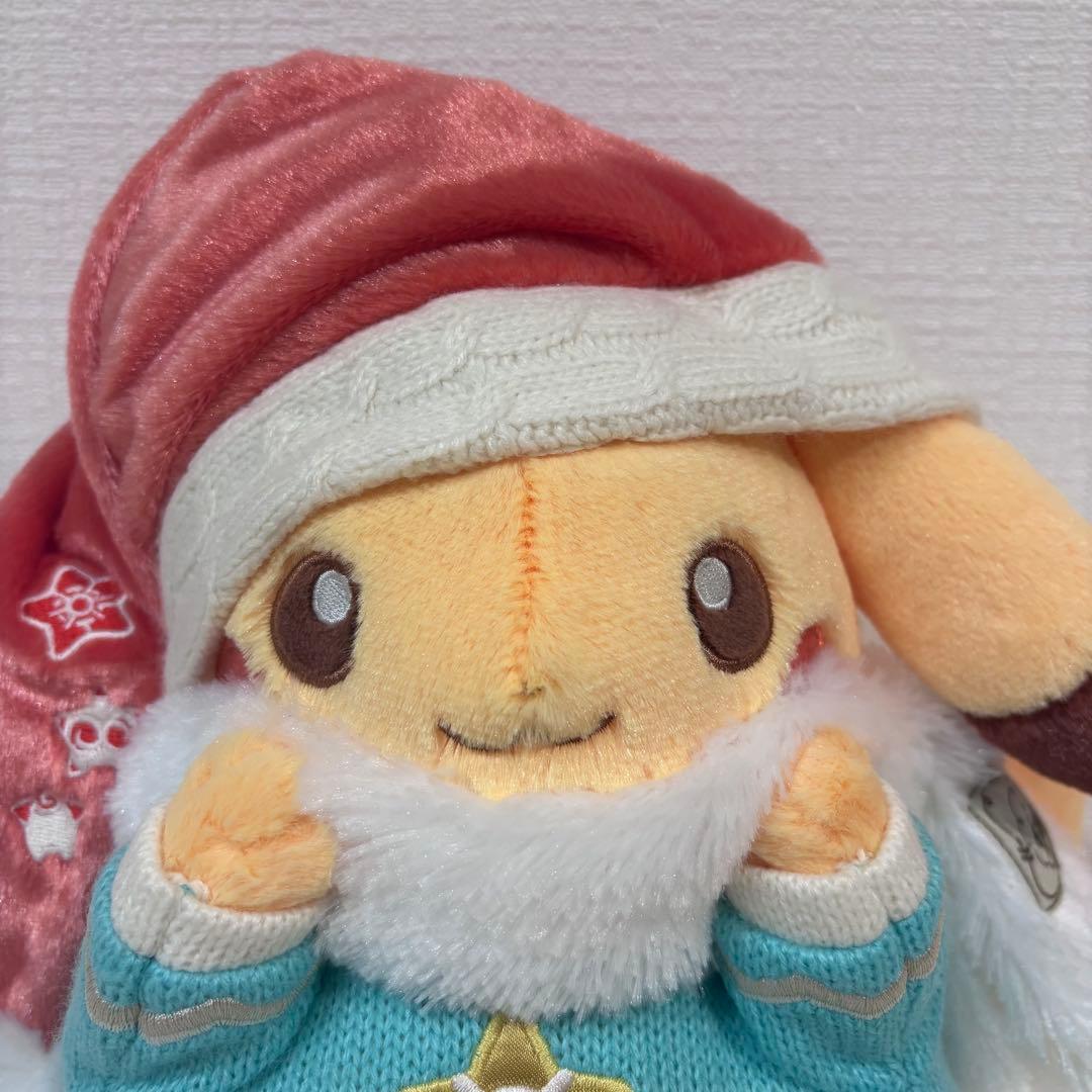 美品　ポケモン クリスマス ぬいぐるみ ピカチュウ Heartwarming