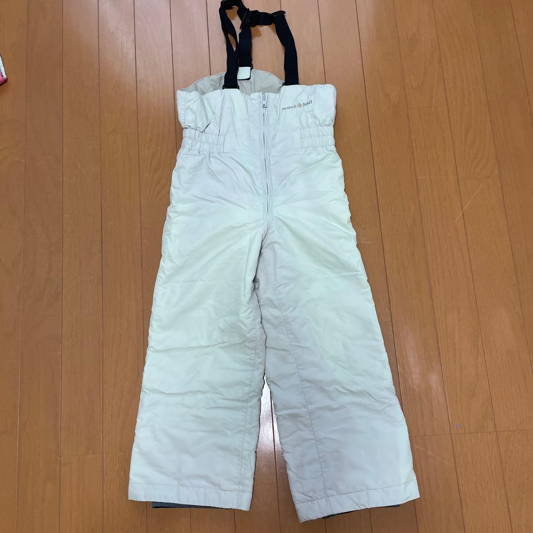 値下げ！mont-bellスキーウェアセット 子ども用