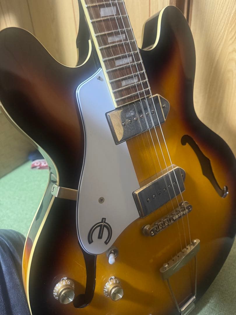 週末限定お値下げ※美品※Epiphone CASINOエピフォンカジノ レフティ