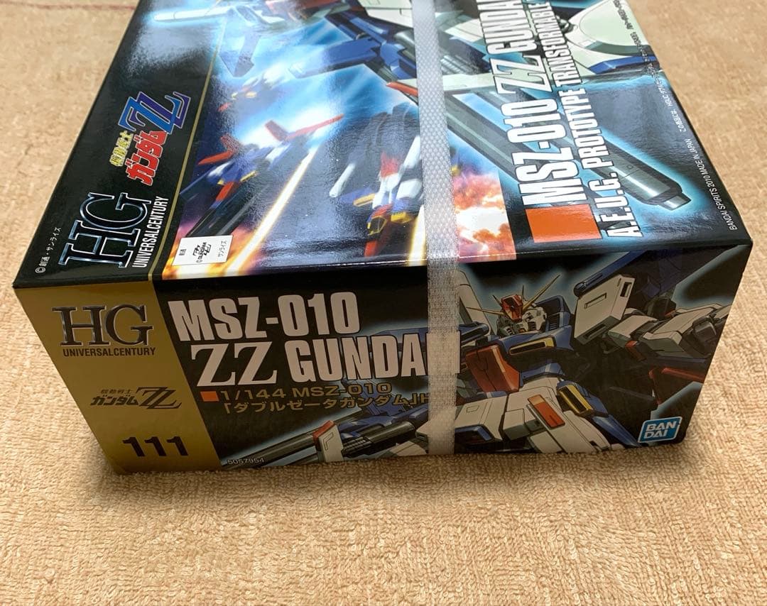 HG Zガンダムグリスプ戦役セット MSZ-010 No.111 ZZガンダム