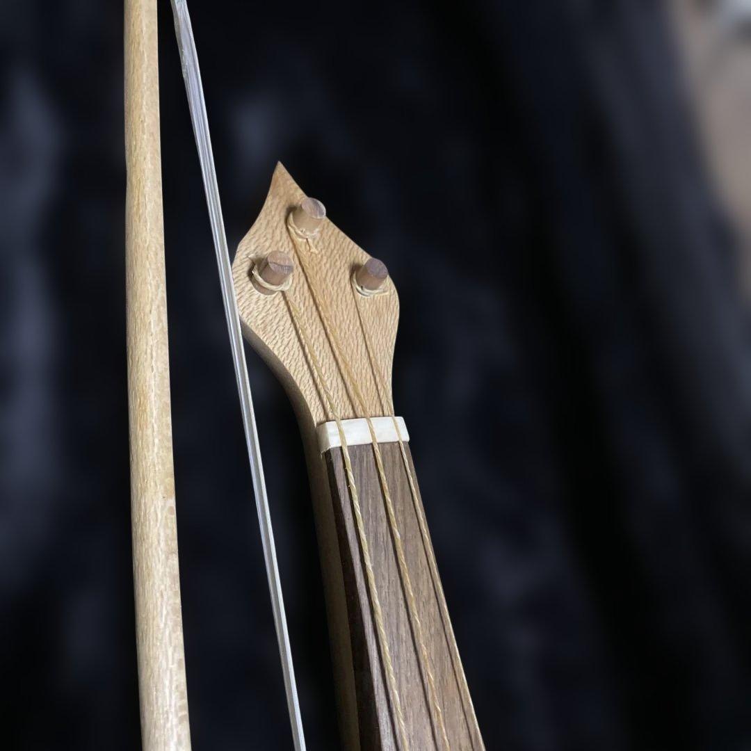 中世古楽器　レベック　古楽器　REBEC 中世フィドル