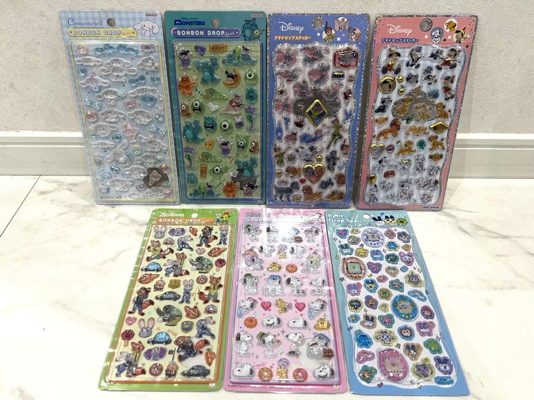【正規品】ボンボンドロップシール 7点