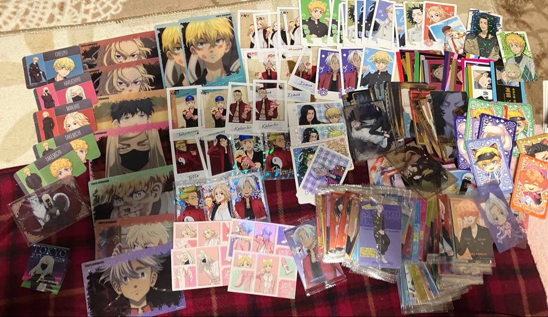 東京リベンジャーズ グッズ まとめ売り 缶バッジ 色紙 クリアカード