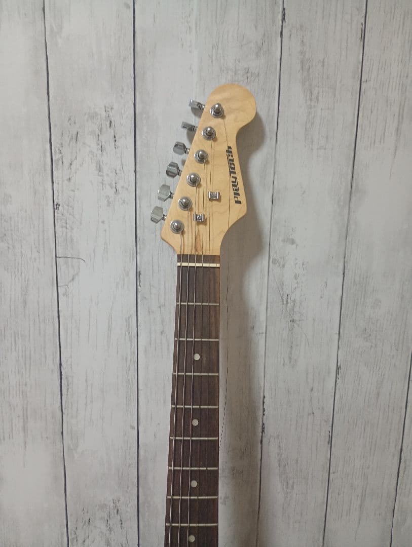 プレイテック ブラック エレキギター ソフトケース付き その2