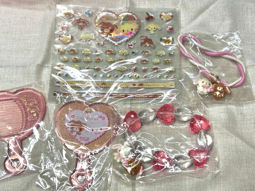 Sugarbunnies シュガーバニーズ　ハート型キャラクターグッズセット