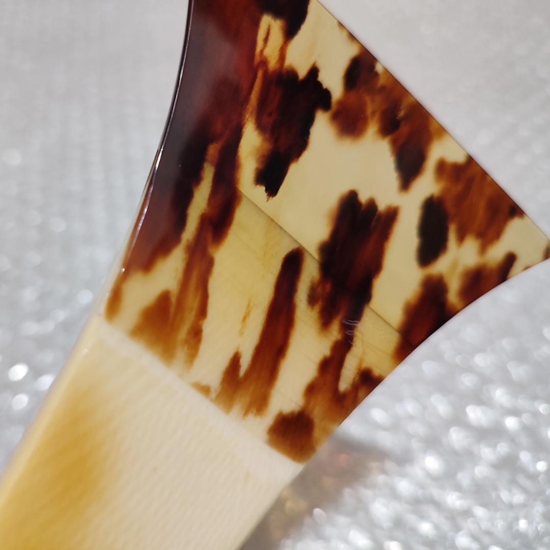 【最高級】天然素材台 地唄べっ甲撥 三味線 バチ