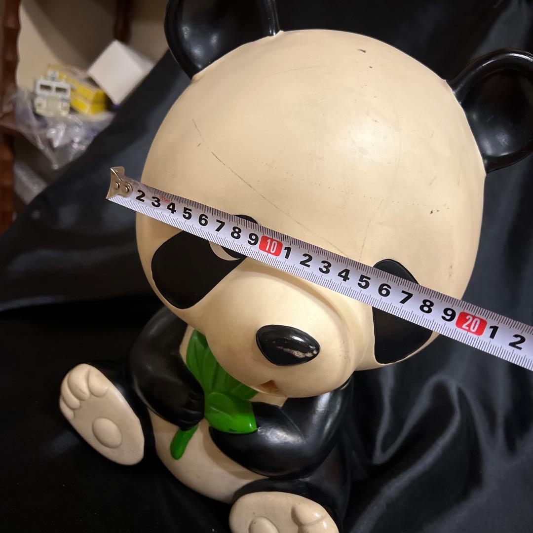 三菱銀行パンダ貯金箱　昭和レトロ　ビッグサイズ　ノベルティー　非売品　　店頭用