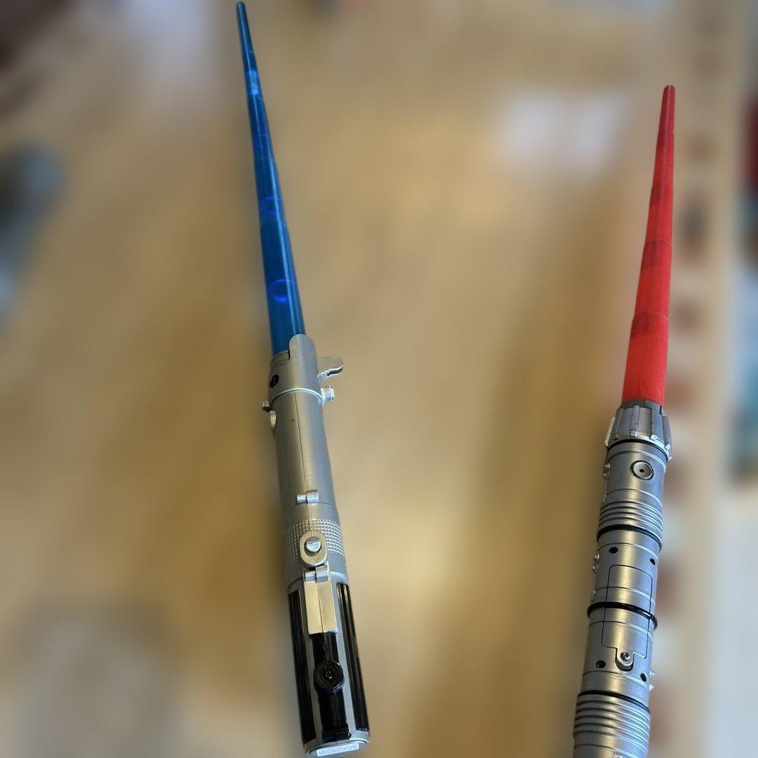 ライトセーバーセット（オレンジ・赤・グリーン）