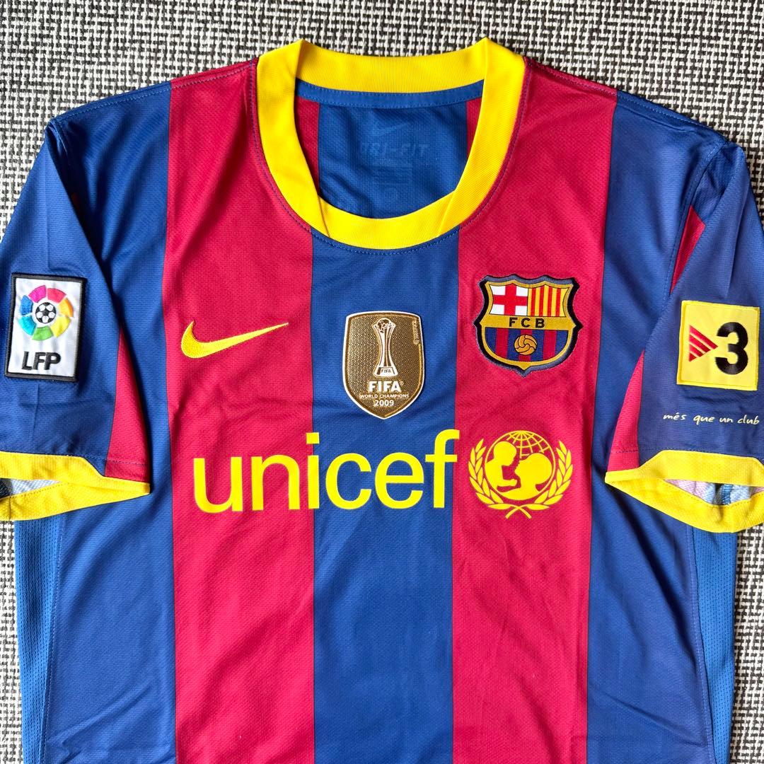 【３冠モデル＆フルパッチ仕様】リオネル・メッシ ＃１０ FCバルセロナ