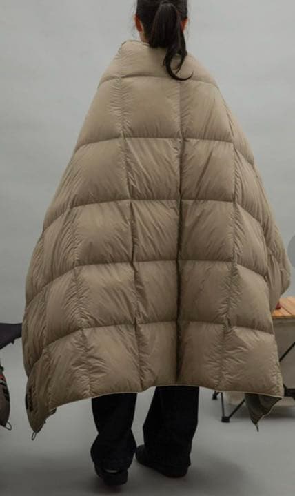 NANGA × EKAL 別注 ダウンブランケット ベージュ ナンガ