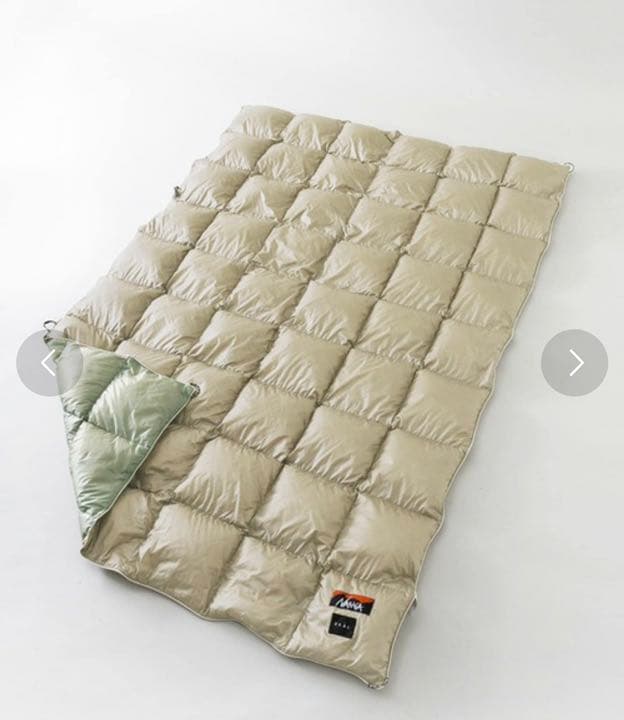 NANGA × EKAL 別注 ダウンブランケット ベージュ ナンガ