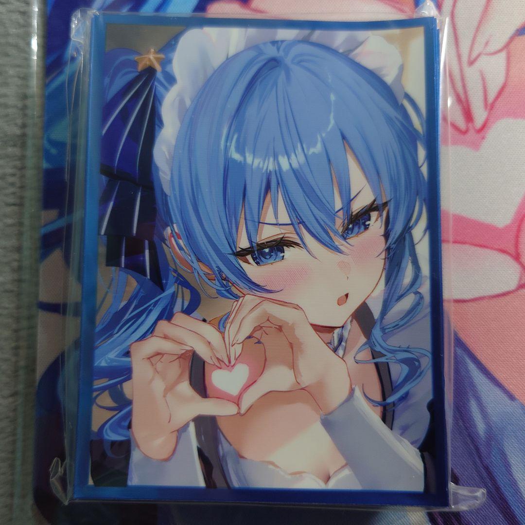 α1 ホロライブ メイド服&ハート&照れ 星街すいせい スリーブ&プレイマット