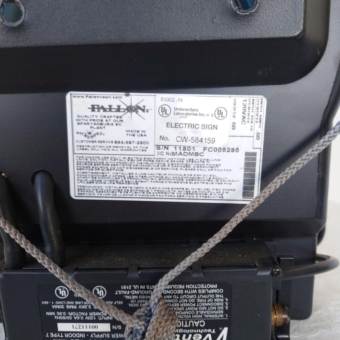 【アンティーク】Miller Lite　ネオンサイン【レア】