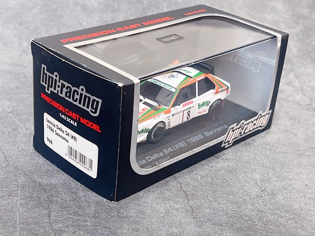 カズ　HPI 1/43 Lancia Delta ランチア デルタ S4
