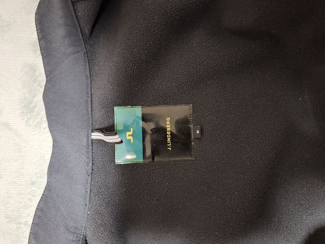 J.LINDEBERG　リンドバーグ 裏起毛 長袖フルジップジャケット