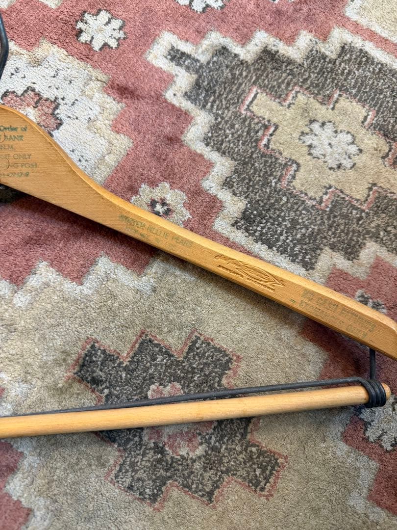 60s VINTAGE アドバタイジング ハンガー 5本セット アメリカ製