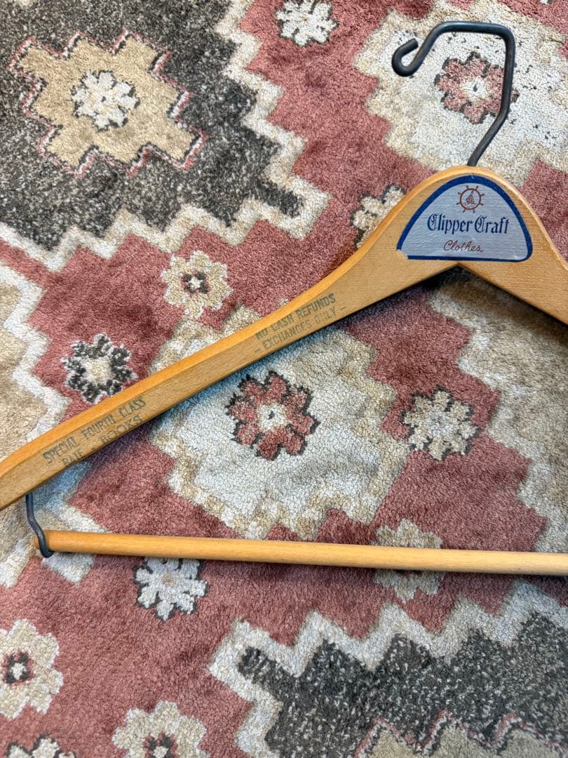 60s VINTAGE アドバタイジング ハンガー 5本セット アメリカ製