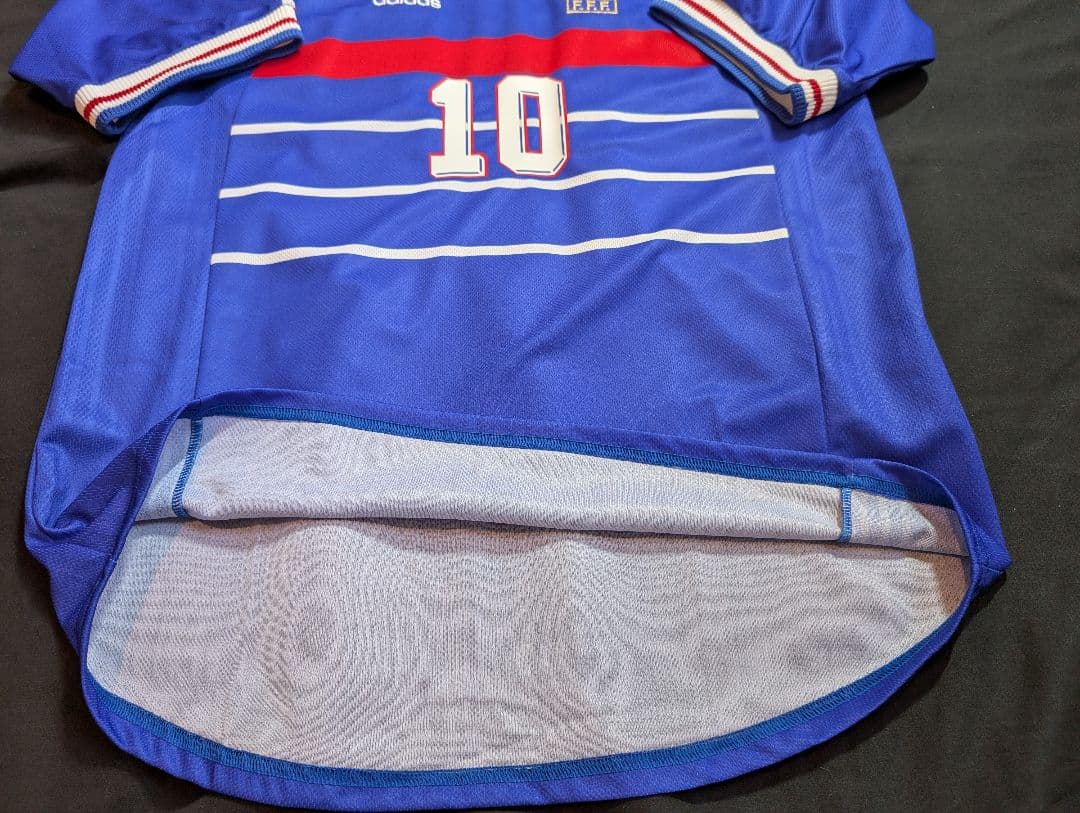 【当時物・新品タグ付き！】ジネディーヌ・ジダン/フランス代表/ホーム/98年W杯