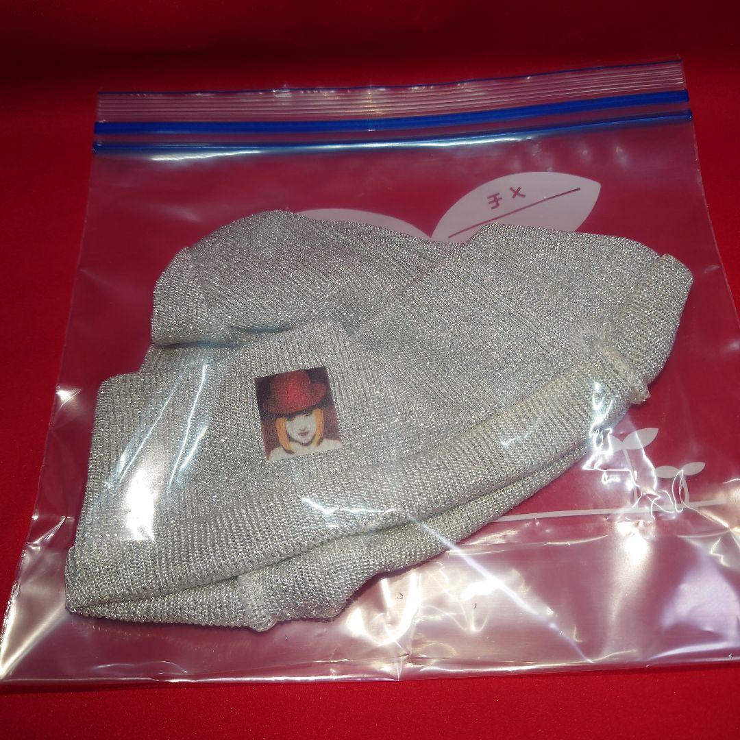 【激レア 希少】「シンディ・ローパー」 本人LIVE着用ニット帽