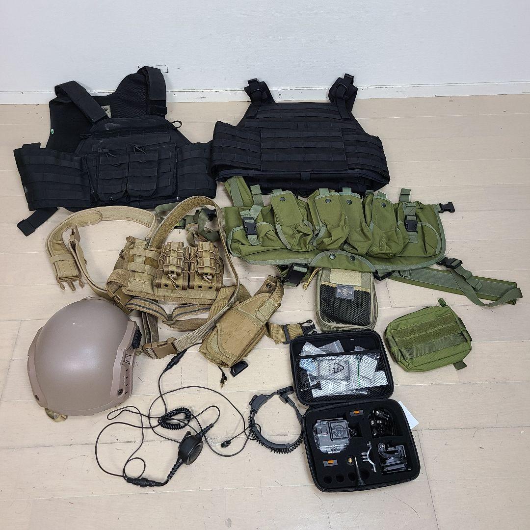 綺麗　サバゲー装備　ミリタリー装備　サバゲー服　エアーガン　ガスガン　電動ガン